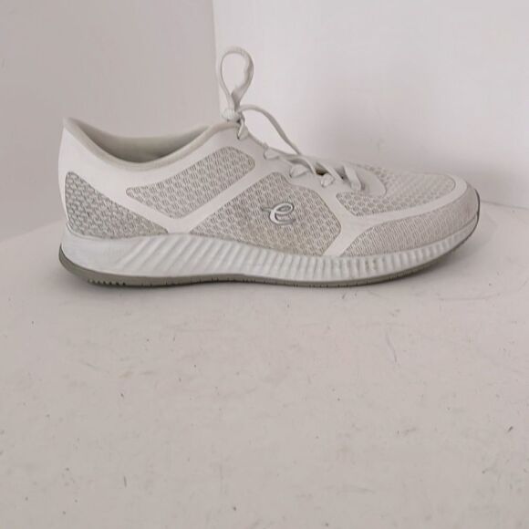 Easy. Spirit White Mesh Cushioned Lace Up Walking Sneakers size 7.5 - Picture 1 of 4